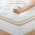 matelas de printemps à mémoire de mémoire à double gel